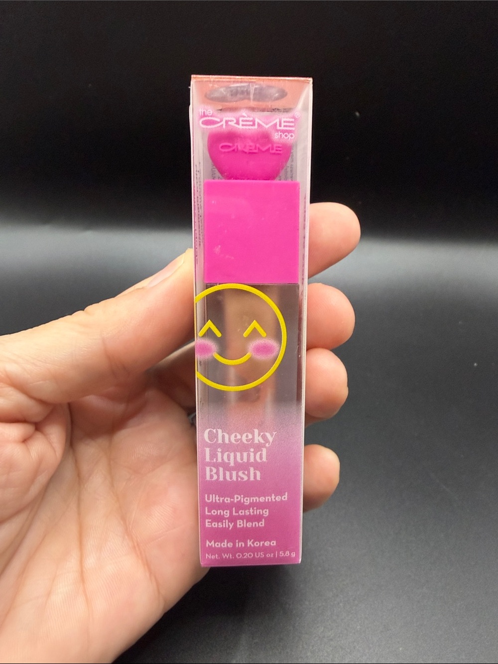 The Crème Shop Cheeky Liquid Blush — Pink